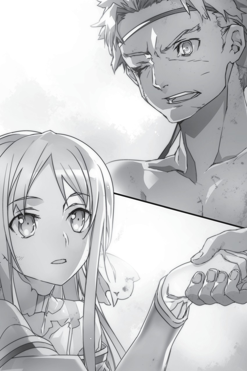 asuna and iskahn (sword art online and 2 more) drawn by bunbun