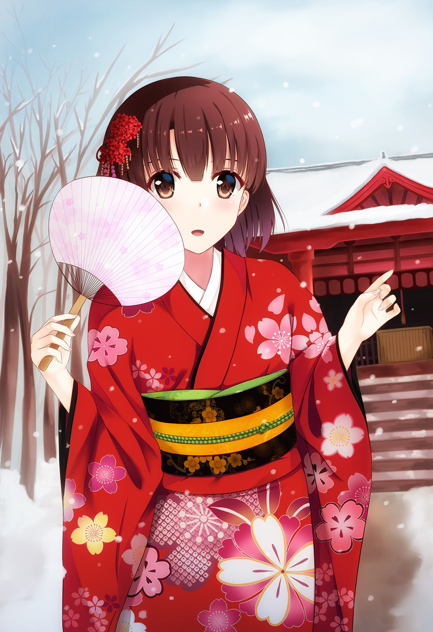 katou megumi (saenai heroine no sodatekata) drawn by rko_(a470350510)