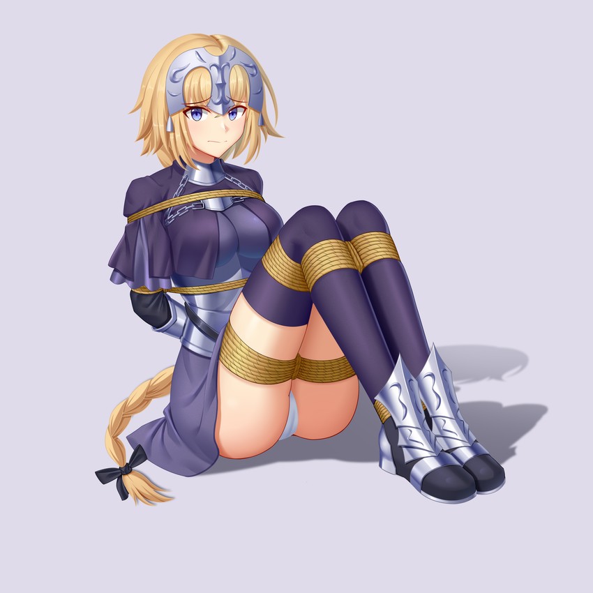 jeanne d'arc (fate and 2 more) drawn by wo_cao_xiao