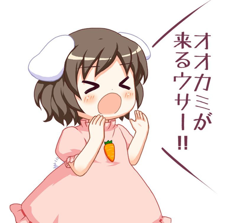 inaba tewi (touhou and 1 more) drawn by bebeneko