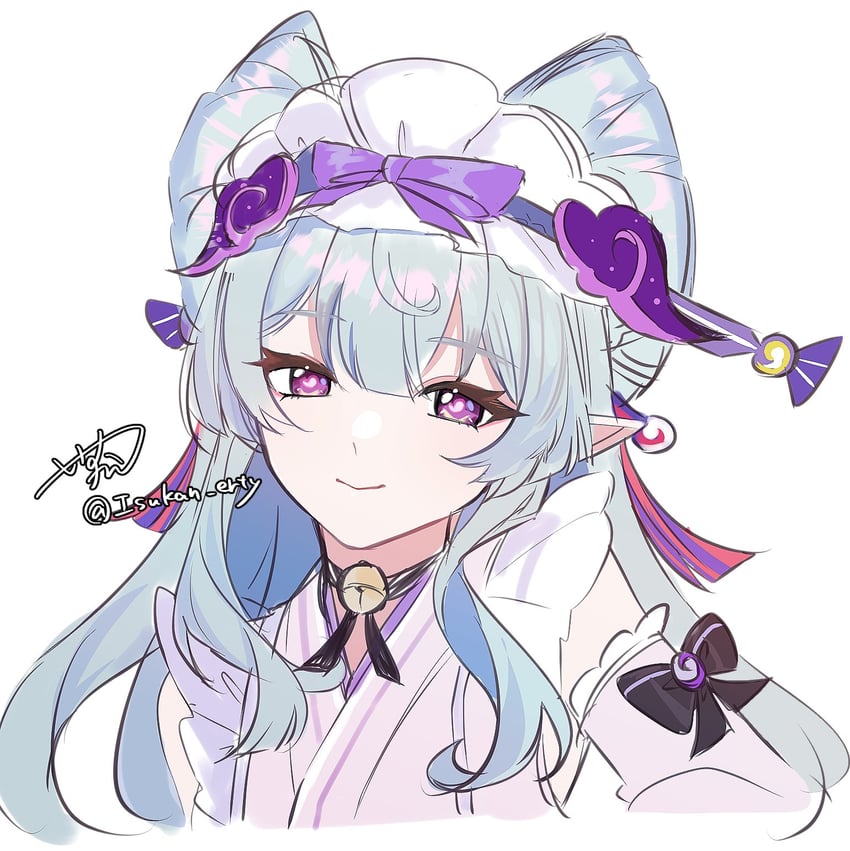 yumemizuki mizuki (genshin impact) drawn by azu_ma_ux_xu