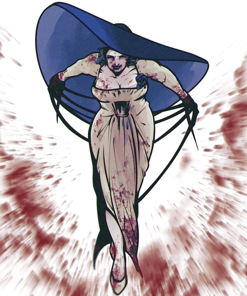 alcina dimitrescu (resident evil and 1 more) drawn by cs_vill