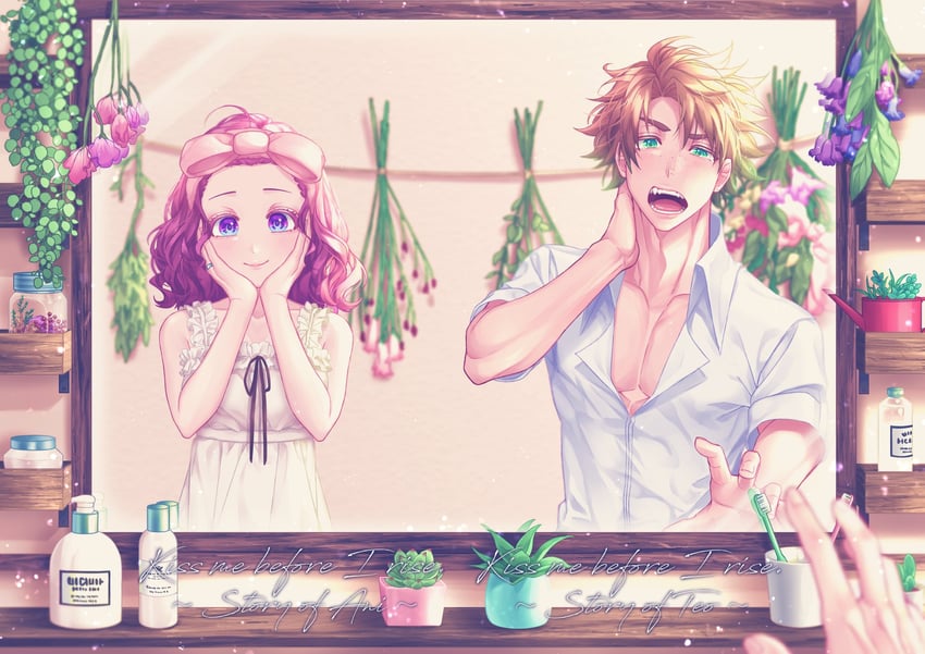 ani inako and teo colton (dame x prince) drawn by joxxy_a3