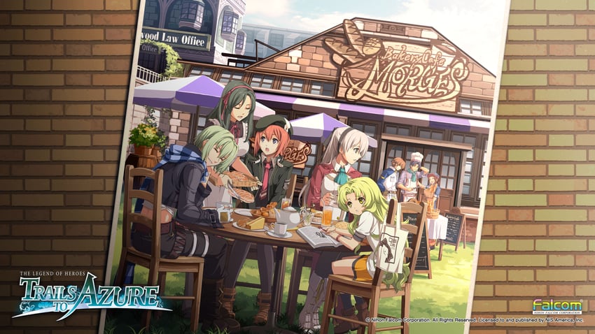 elie macdowell, lloyd bannings, mishy, kea, noel seeker, and 4 more (eiyuu densetsu and 1 more)