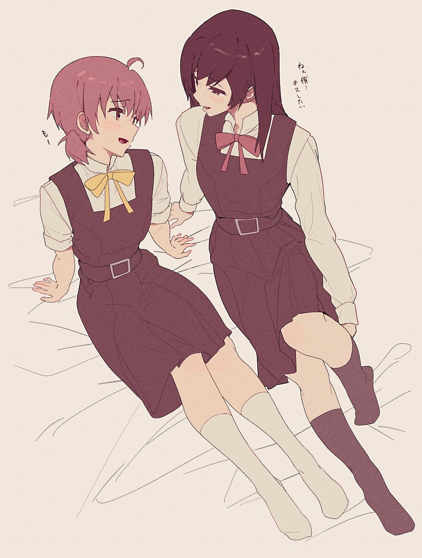 koito yuu and nanami touko (yagate kimi ni naru) drawn by lie_lack1080