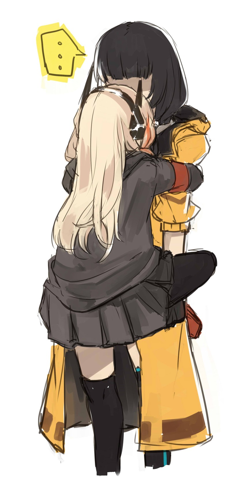 m4 sopmod ii and ro635 (girls' frontline) drawn by hinagi_(fox_priest)