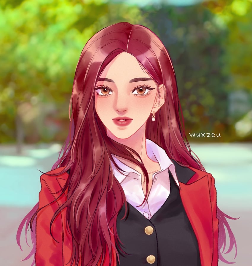 yeoreum (real life and 1 more) drawn by wuxzeu