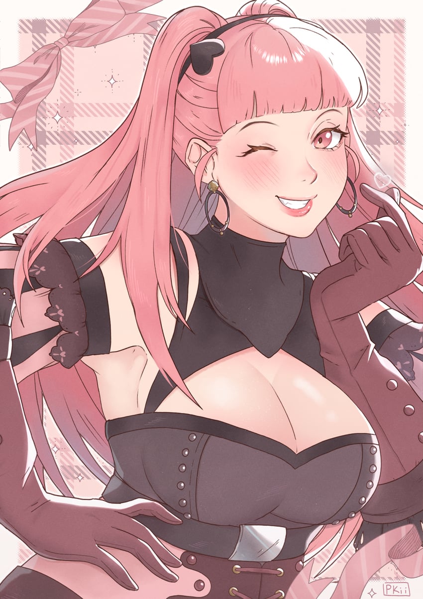 hilda valentine goneril (fire emblem and 1 more) drawn by pkii