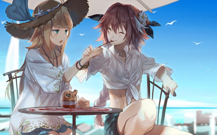 astolfo and chevalier d'eon (fate and 2 more) drawn by no-kan
