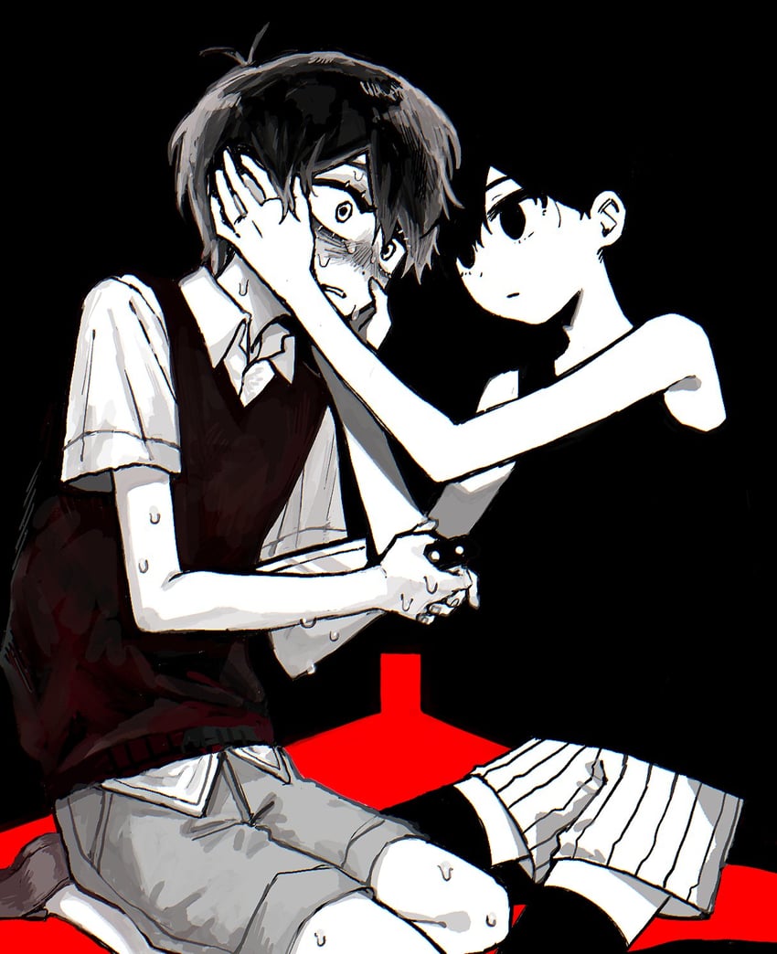 sunny and omori (omori) drawn by rou_(h_s_sinrin)
