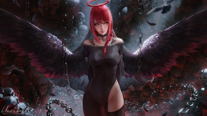 makima (chainsaw man) drawn by unravel_page