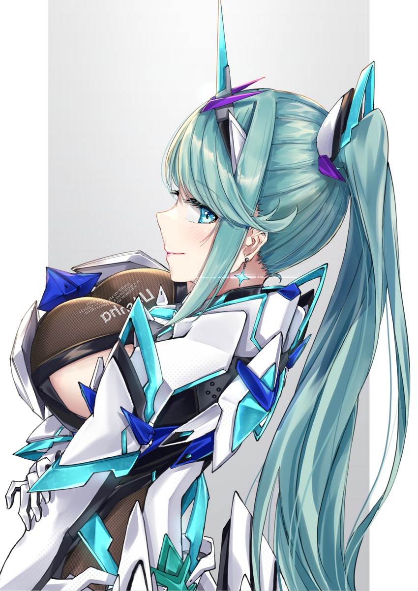 pneuma (xenoblade chronicles and 1 more) drawn by sarasadou_dan
