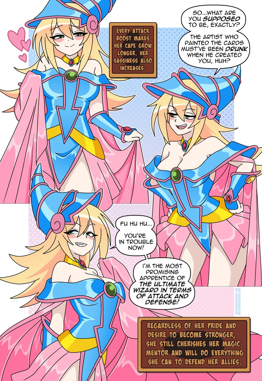 dark magician girl (yu-gi-oh!) drawn by nico-neko