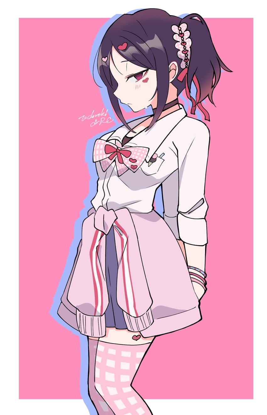 kedarui aashii and morikita kimari (kimi no koto ga dai dai dai dai daisuki na 100-nin no kanojo) drawn by todoroki_gk2