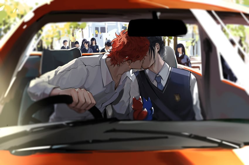 sylvain jose gautier and felix hugo fraldarius (fire emblem and 1 more) drawn by owl_taro