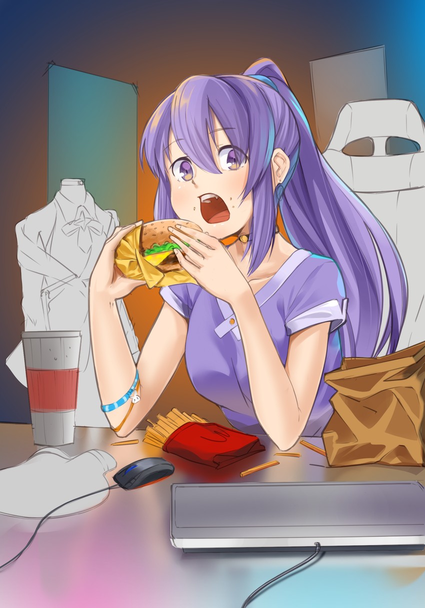 moona hoshinova (hololive and 2 more) drawn by keiraworks