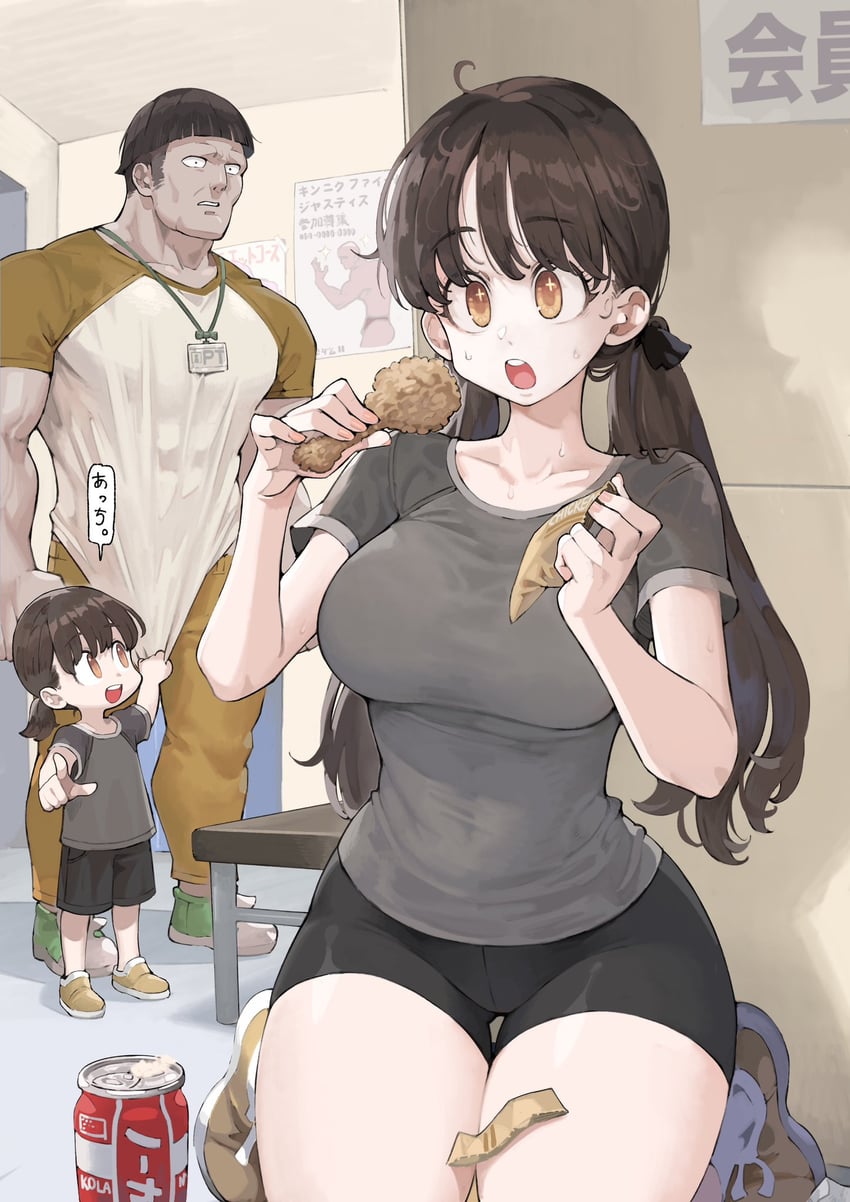 big sister and little sister (original) drawn by jun_(navigavi)