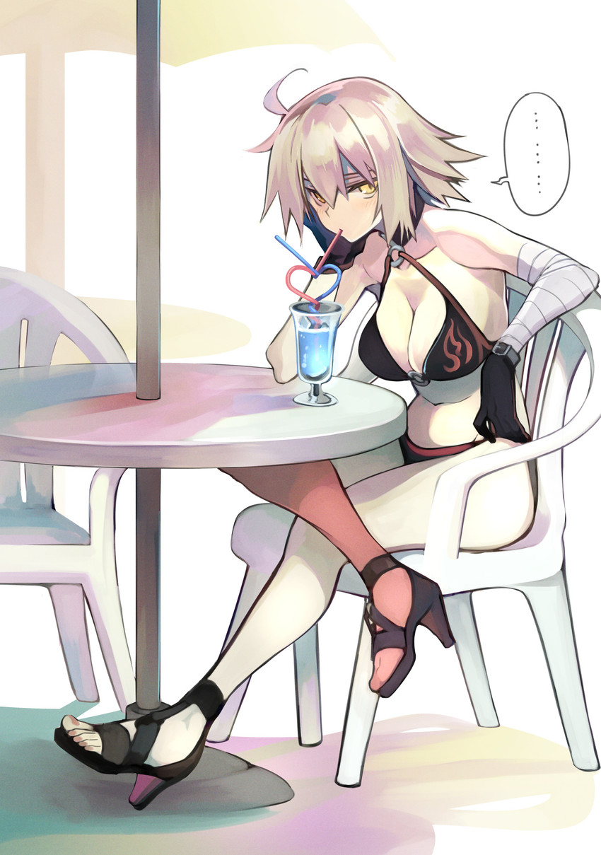 jeanne d'arc alter (fate and 1 more) drawn by 10mo