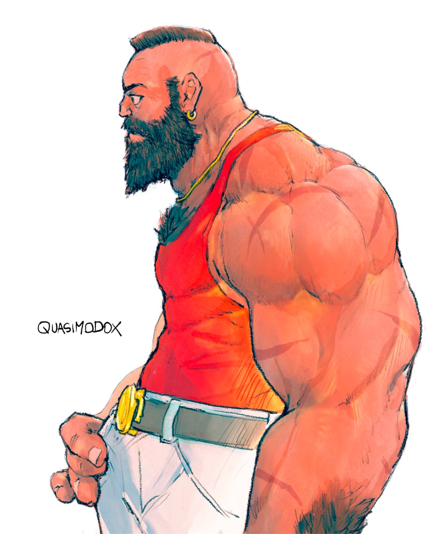 zangief (street fighter and 1 more) drawn by quasimodox