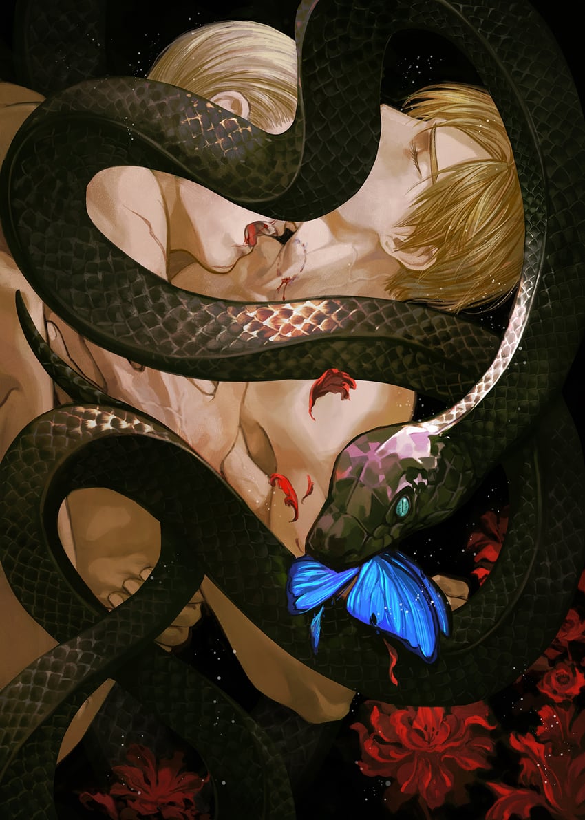 leon s. kennedy and jack krauser (resident evil and 1 more) drawn by godsstation
