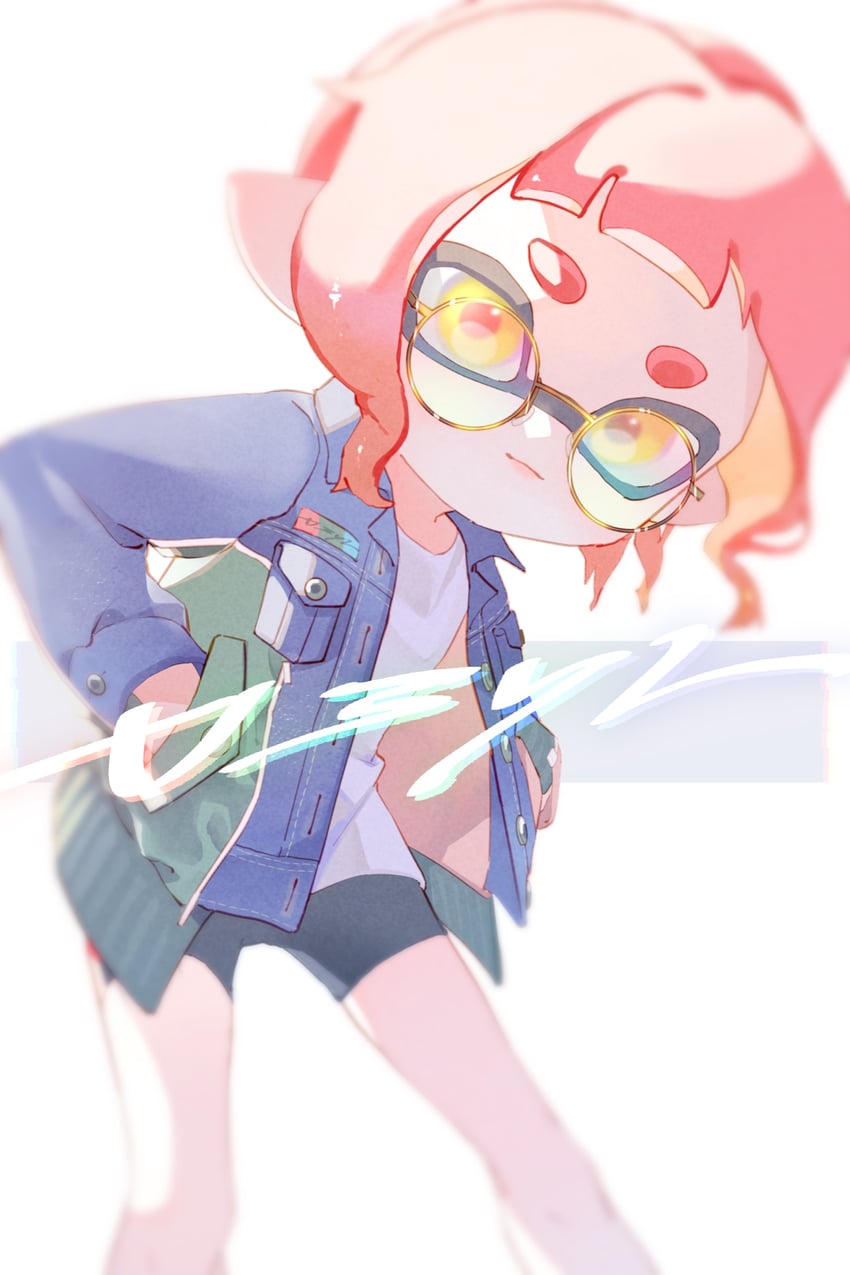 inkling player character and inkling girl (splatoon and 1 more) drawn by 05_ruri