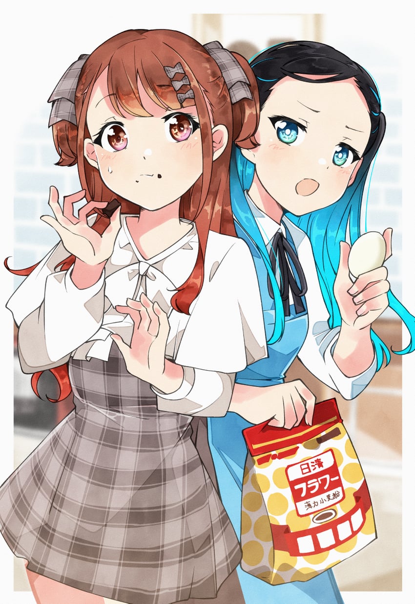 sera honoka and nishiura sora (22/7) drawn by trefle_r