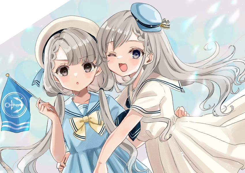 hisakawa hayate and hisakawa nagi (idolmaster and 2 more) drawn by rino_cnc
