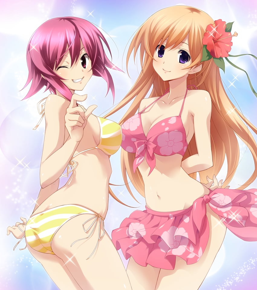 onoe serika and kurusu nono (chaos;child and 1 more) drawn by sasaki_mutsumi