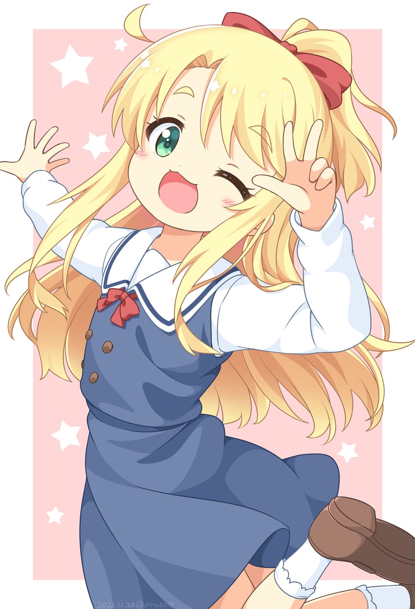 himesaka noa (watashi ni tenshi ga maiorita!) drawn by pila-pela