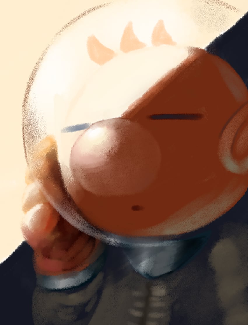 olimar (pikmin) drawn by iat-418