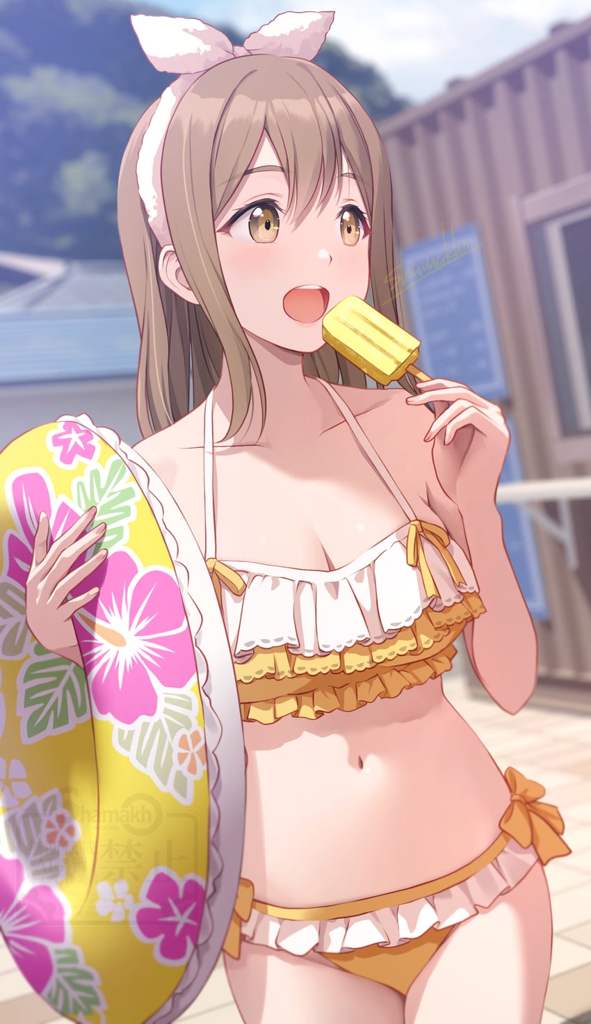 kunikida hanamaru (love live! and 1 more) drawn by shamakho