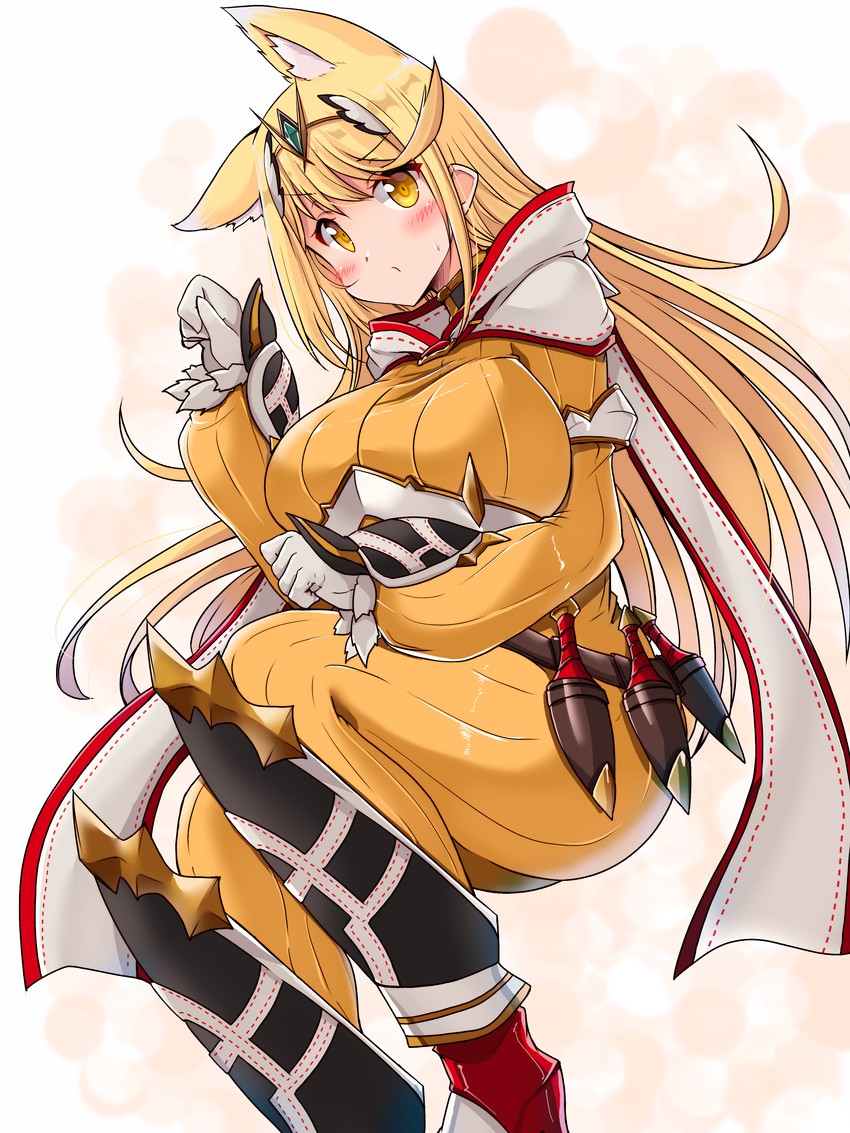 mythra and nia (xenoblade chronicles and 1 more) drawn by kurokaze_no_sora