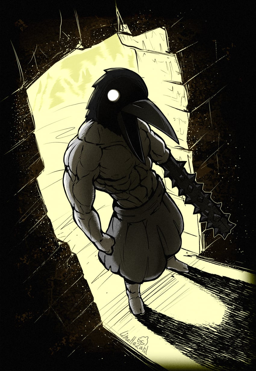 crow mauler (fear & hunger and 1 more) drawn by limehazard