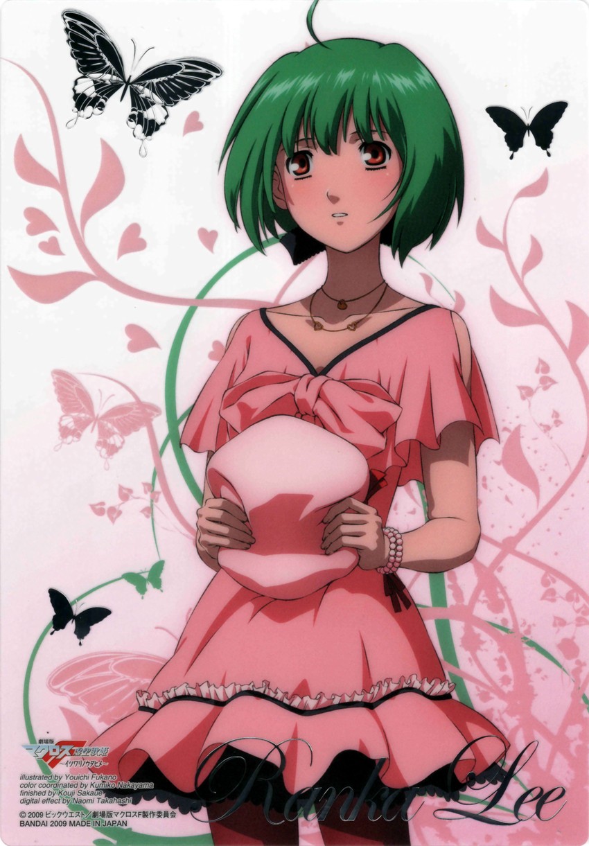 ranka lee (macross and 2 more) drawn by fukano_youichi