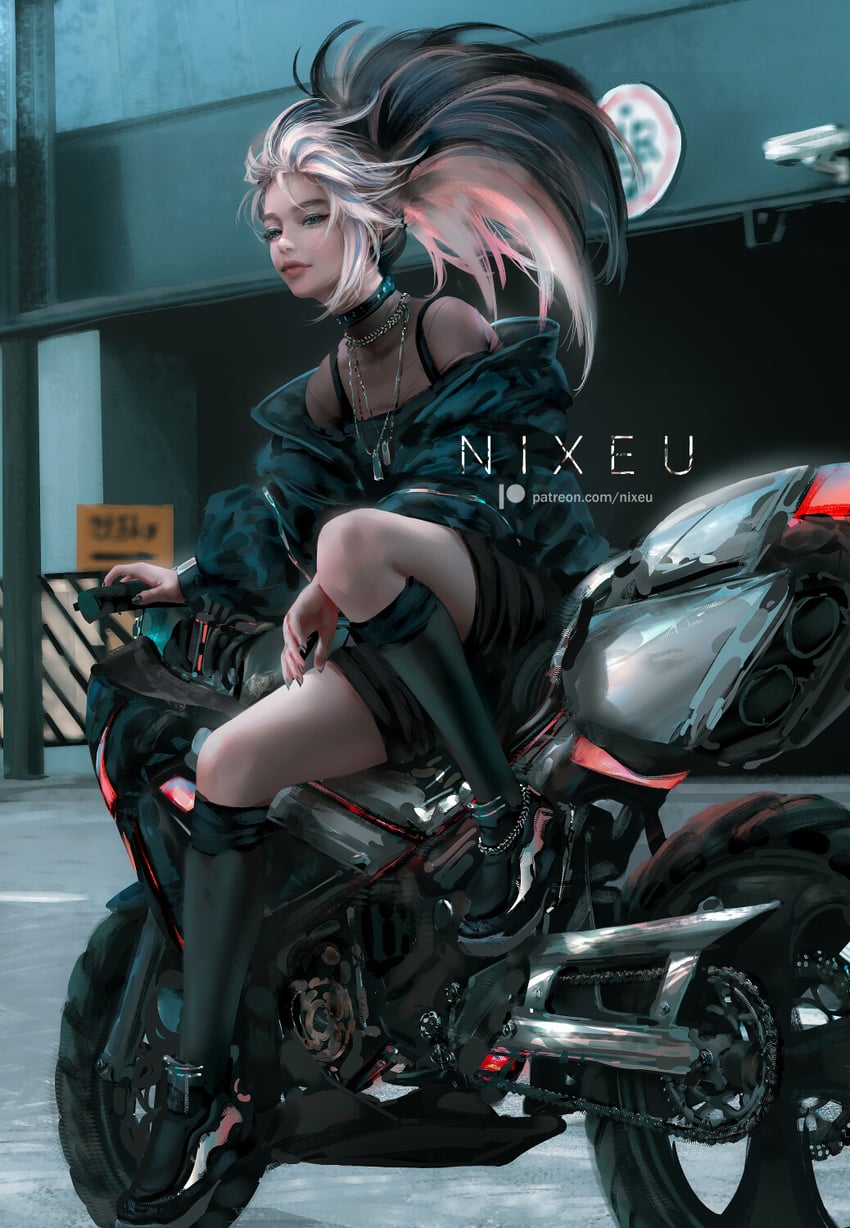 akali, k/da all out akali, and the baddest akali (league of legends) drawn by nixeu
