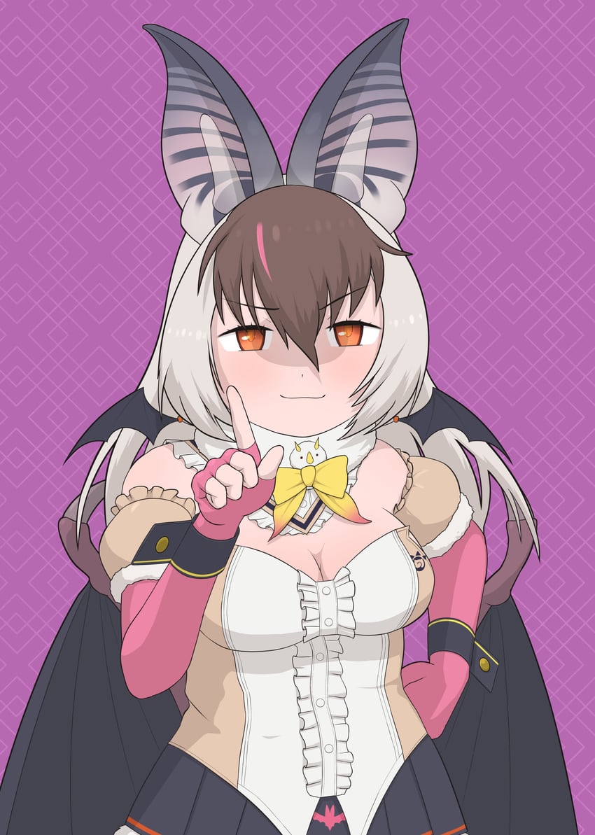 brown long-eared bat (kemono friends and 1 more) drawn by rest_in_muni