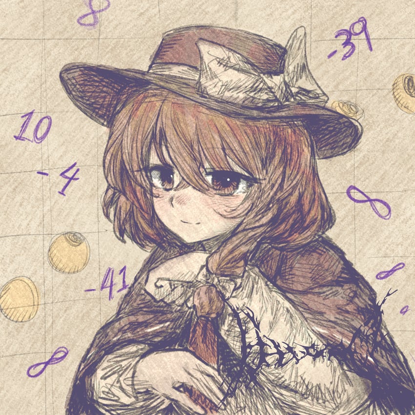 usami renko (touhou and 1 more) drawn by bingkuaihei