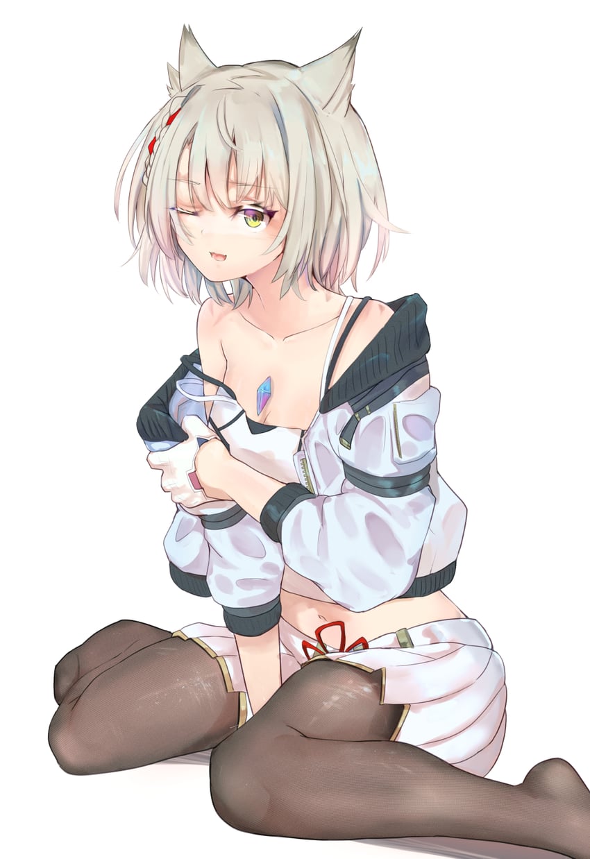 mio (xenoblade chronicles and 1 more) drawn by ao_homura