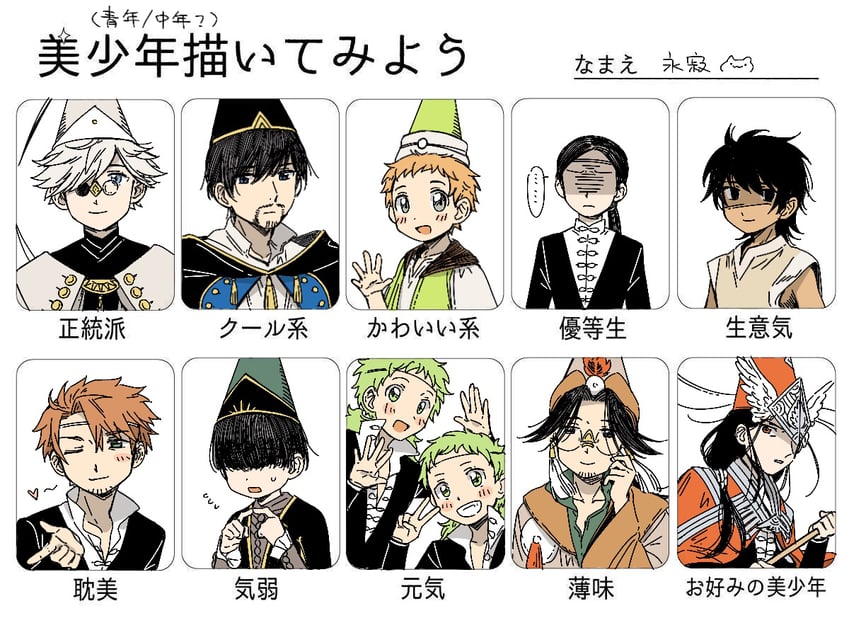 qifrey, olruggio, easthies, utowin, etoran, and 5 more (tongari boushi no atelier) drawn by yongji_(moli1023)