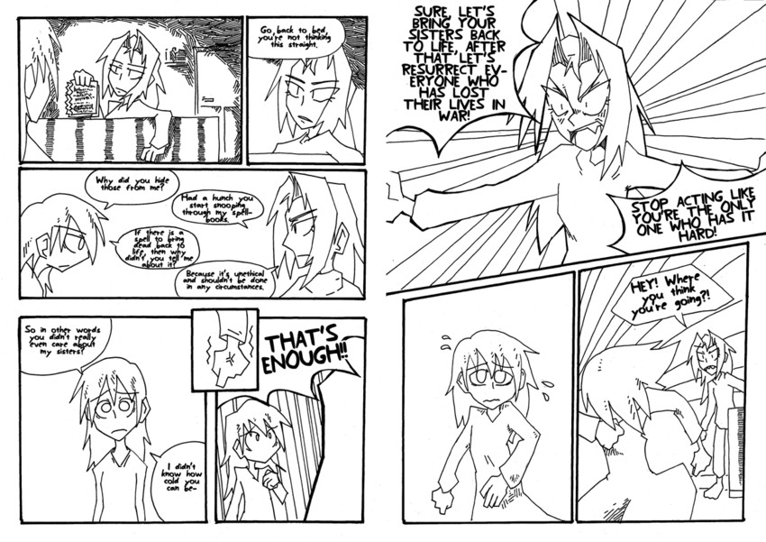 mima and layla prismriver (touhou) drawn by setz
