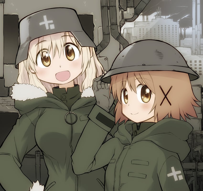 yuno, chito, yuuri, and miyako (hidamari sketch and 1 more) drawn by epsg3395