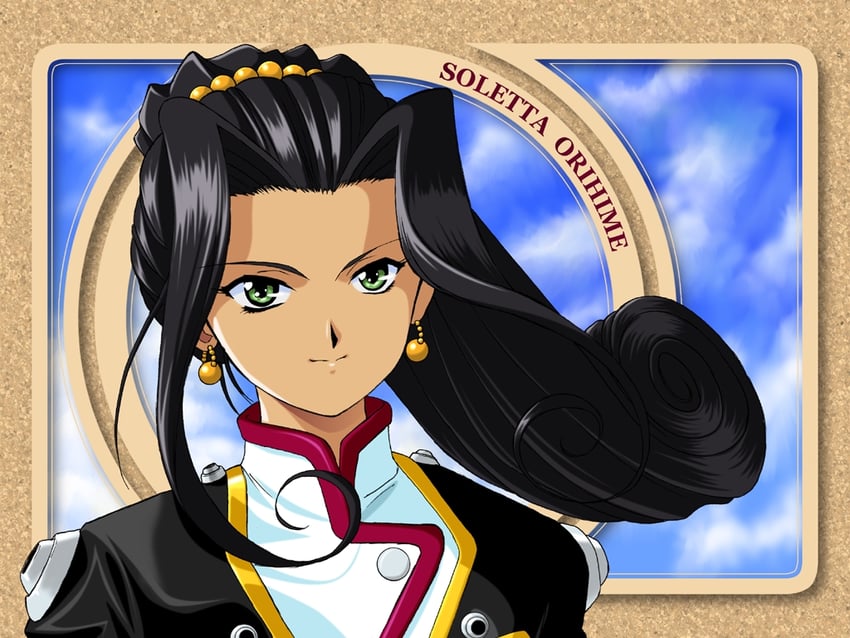 soletta orihime (sakura taisen and 2 more) drawn by yamaguchi_yasushi
