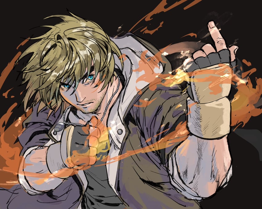 ken masters (street fighter and 1 more) drawn by mista0930