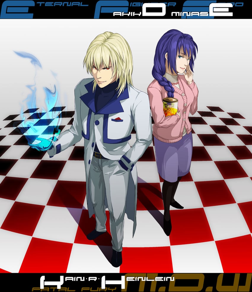 minase akiko and kain r heinlein (fatal fury and 4 more) drawn by beato2528