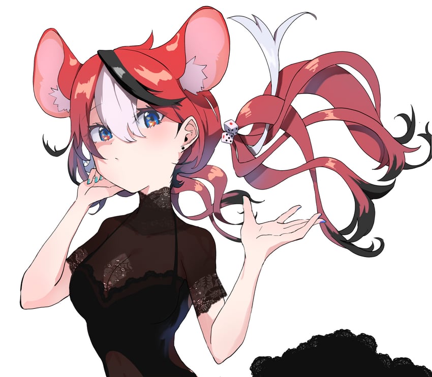 hakos baelz (hololive and 1 more) drawn by inapple