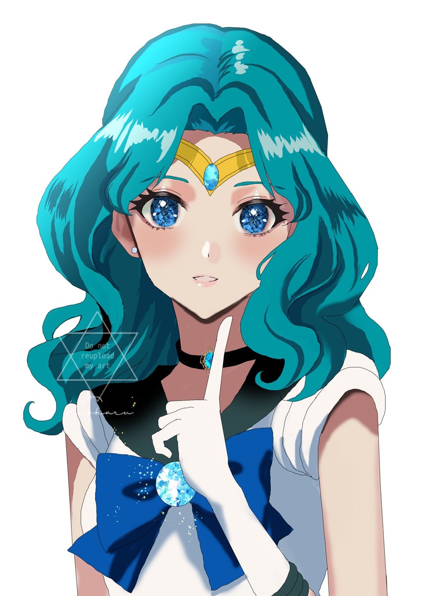 kaiou michiru and sailor neptune (bishoujo senshi sailor moon) drawn by koharumichi