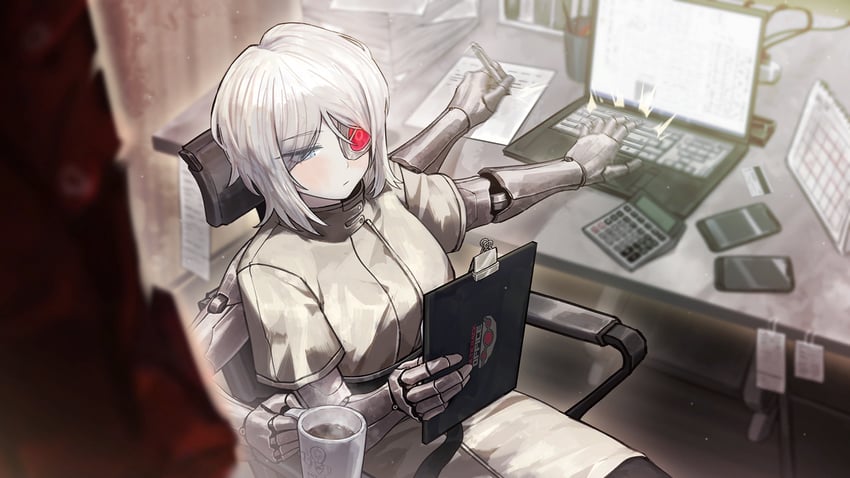 faust (project moon and 1 more) drawn by nai_ga