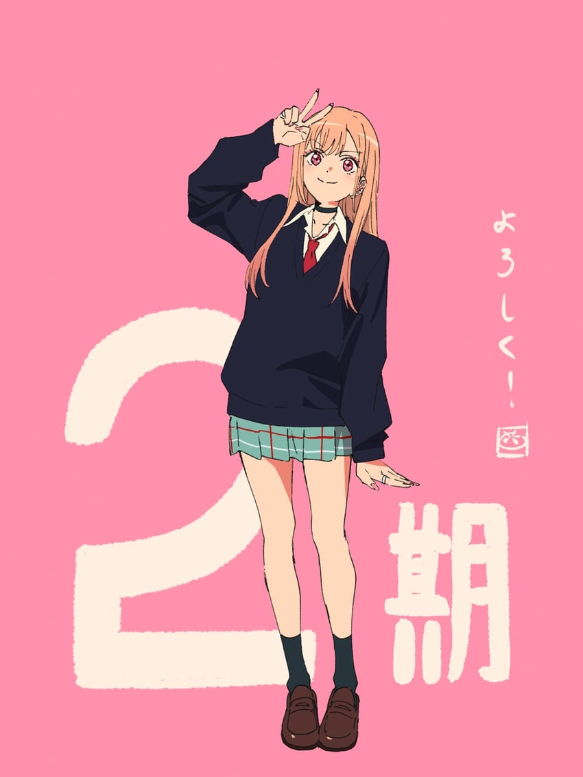 kitagawa marin (sono bisque doll wa koi wo suru) drawn by tomato_(lsj44867)