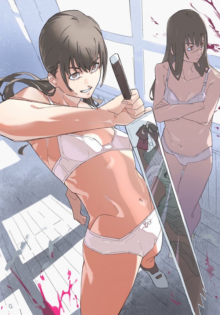 yoru, mitaka asa, yuko, and justice devil (chainsaw man) drawn by himuro_yukichiko