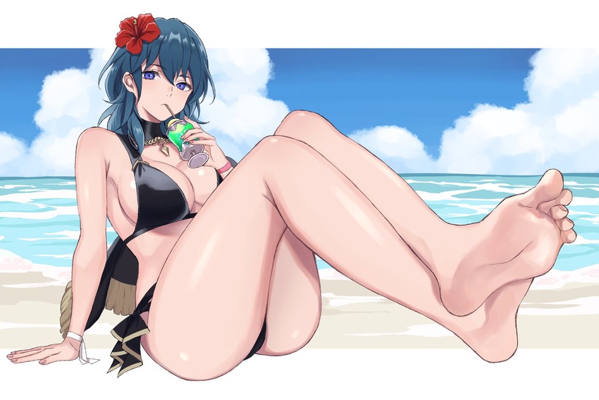 female byleth (fire emblem and 2 more) drawn by hoshido1214
